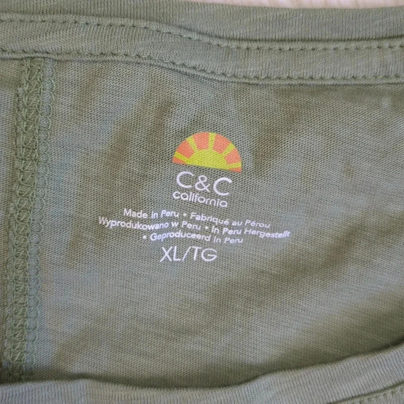 C & C California Oversized Tee Shirt - Picture 2 of 10